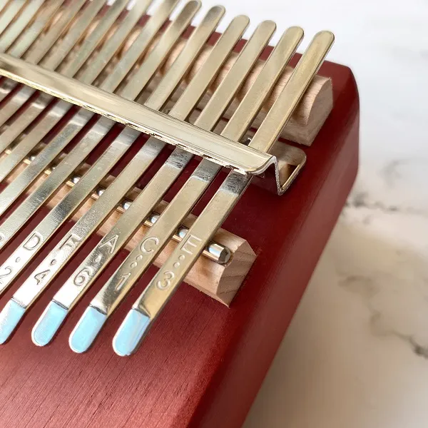 Đàn Kalimba 17 Phím Classic Gỗ Mahogany Đỏ Nhám