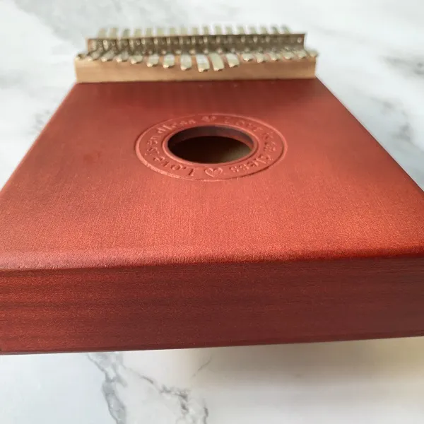 Đàn Kalimba 17 Phím Classic Gỗ Mahogany Đỏ Nhám