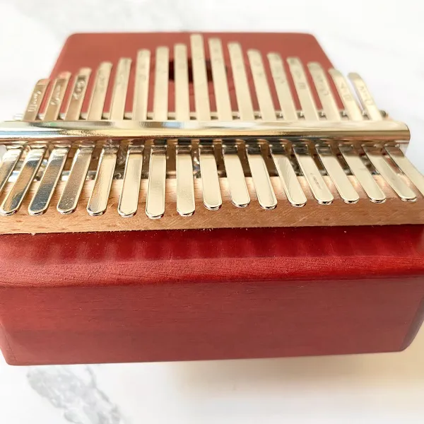 Đàn Kalimba 17 Phím Classic Gỗ Mahogany Đỏ Nhám