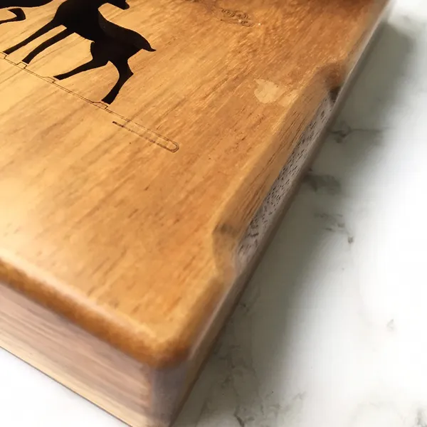 Đàn Kalimba 17 Phím Gỗ Mahogany Hươu Nâu KaLinh