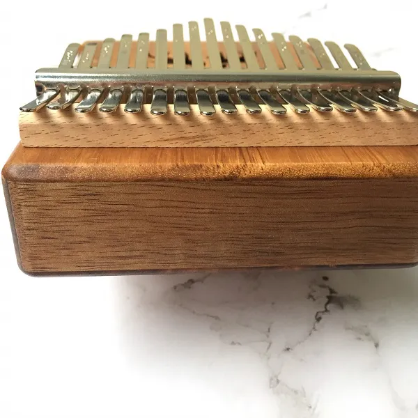 Đàn Kalimba 17 Phím Gỗ Mahogany Hươu Nâu KaLinh