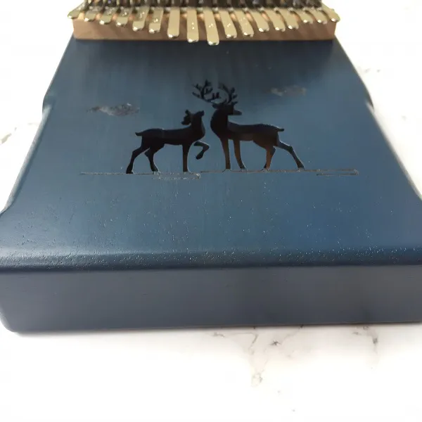 Đàn Kalimba 17 Phím Gỗ Mahogany Hươu Xanh Classic KaLinh