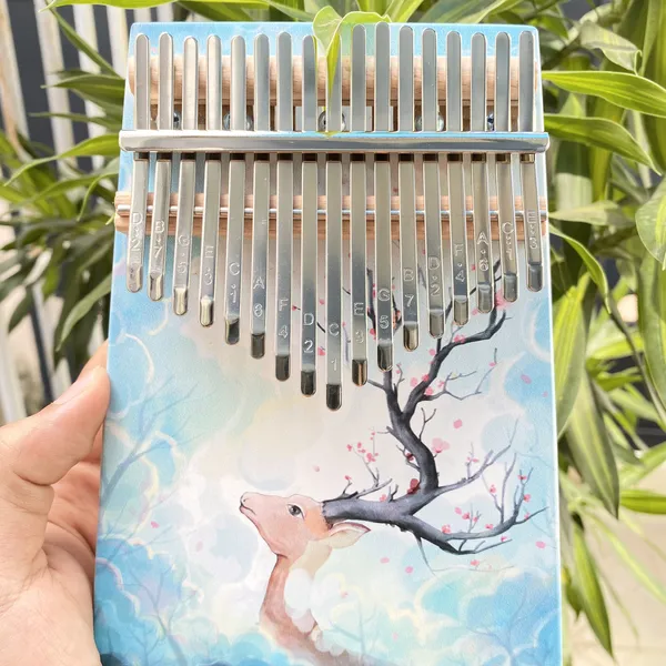 Đàn Kalimba 17 Phím Nguyên Khối Art KaLinh Hươu