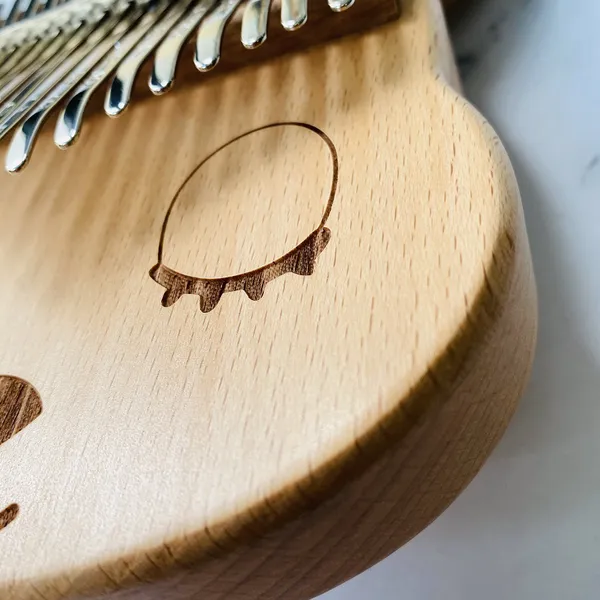 Đàn Kalimba Hươu 17 Phím/21 Phím Gỗ Sồi/Vân Sam Nguyên Khối KaLinh