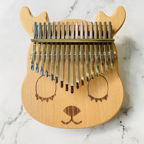 Đàn Kalimba Hươu 17 Phím/21 Phím Gỗ Sồi/Vân Sam Nguyên Khối KaLinh