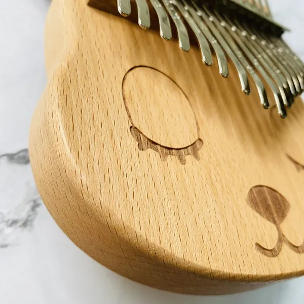 Đàn Kalimba Hươu 17 Phím/21 Phím Gỗ Sồi/Vân Sam Nguyên Khối KaLinh