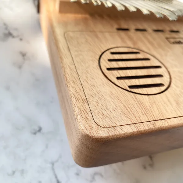Đàn Kalimba 17 Phím Nguyên Khối Mahogany Radio Purm