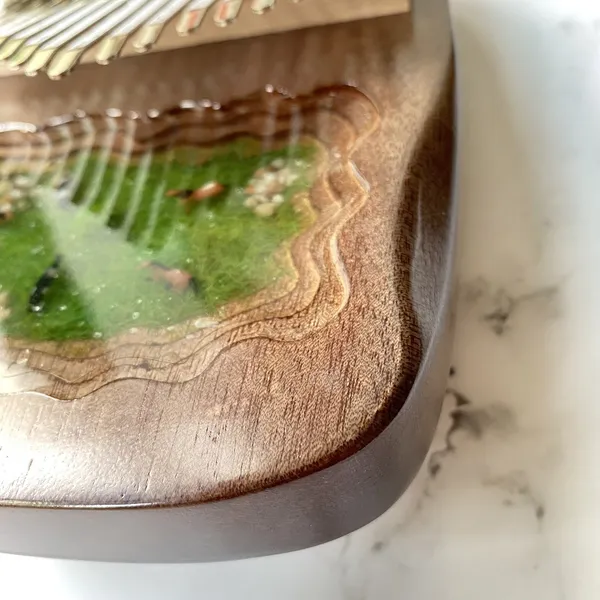 Đàn Kalimba 17 Phím Nguyên Khối Prat KaLinh