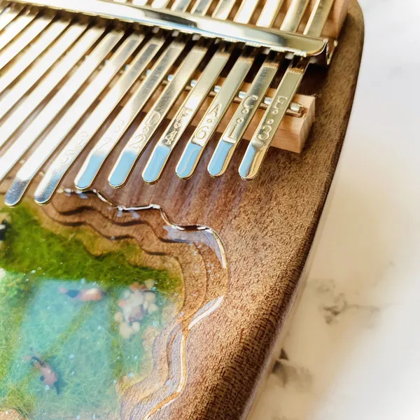 Đàn Kalimba 17 Phím Nguyên Khối Prat KaLinh