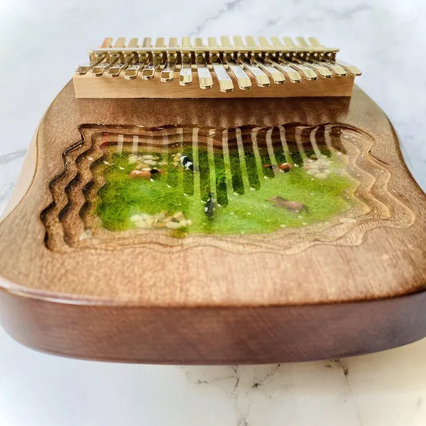 Đàn Kalimba 17 Phím Nguyên Khối Prat KaLinh