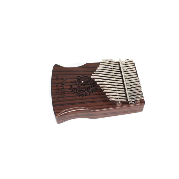 Đàn Kalimba 17 Phím Gỗ Hoa Hồng Cổ Điển Bo Cạnh Kimes KaLinh
