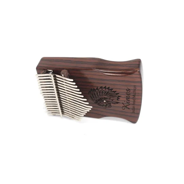 Đàn Kalimba 17 Phím Gỗ Hoa Hồng Cổ Điển Bo Cạnh Kimes KaLinh