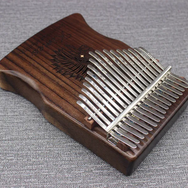 Đàn Kalimba 17 Phím Gỗ Hoa Hồng Cổ Điển Bo Cạnh Kimes KaLinh