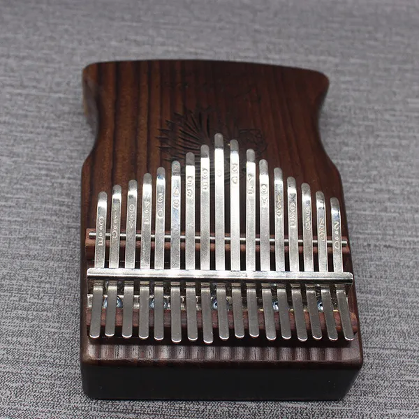Đàn Kalimba 17 Phím Gỗ Hoa Hồng Cổ Điển Bo Cạnh Kimes KaLinh