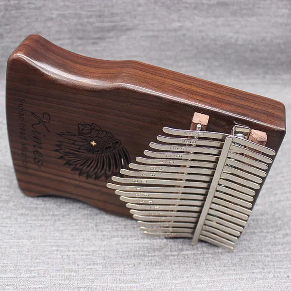 Đàn Kalimba 17 Phím Gỗ Hoa Hồng Cổ Điển Bo Cạnh Kimes KaLinh