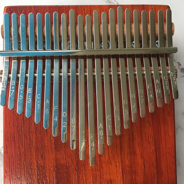 Đàn Kalimba 21 Phím Gỗ Hoa Lê Đỏ  Âm Đáy KaLinh