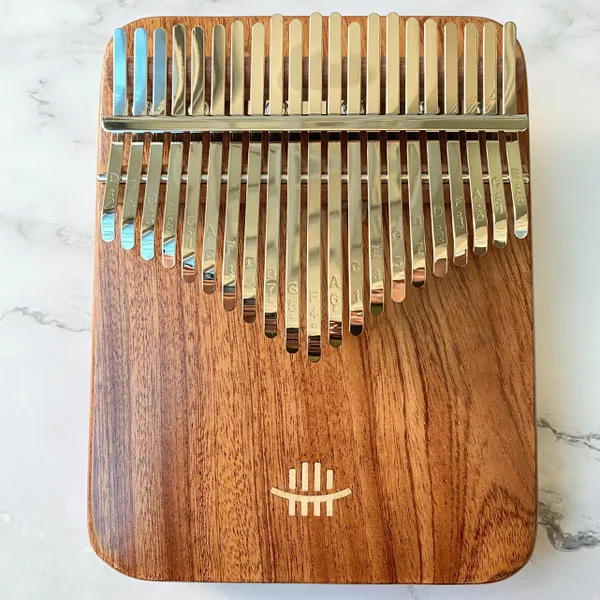 Đàn Kalimba 21 Phím Gỗ Hoàng Đàn Nguyên Khối Hluru