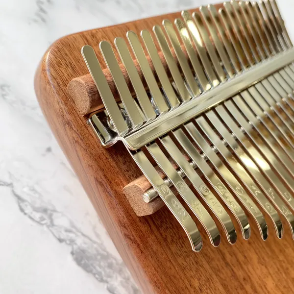 Đàn Kalimba 21 Phím Gỗ Hoàng Đàn Nguyên Khối Hluru