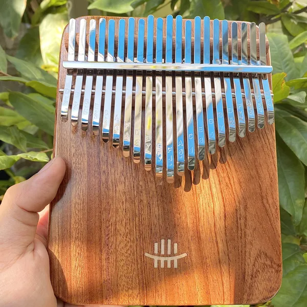 Đàn Kalimba 21 Phím Gỗ Hoàng Đàn Nguyên Khối Hluru