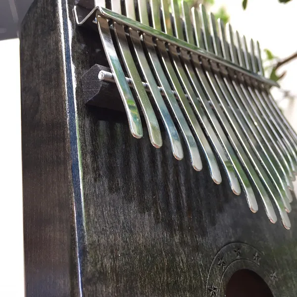 Đàn Kalimba 17 Phím Gỗ Phong Vân Hổ Nguyên Khối Gecko KaLinh