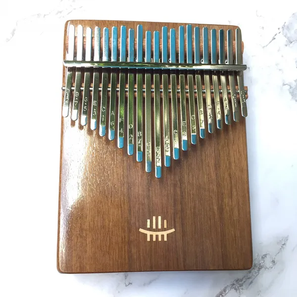 Đàn Kalimba 21 Phím Gỗ Óc Chó Âm Đáy Hluru KaLinh