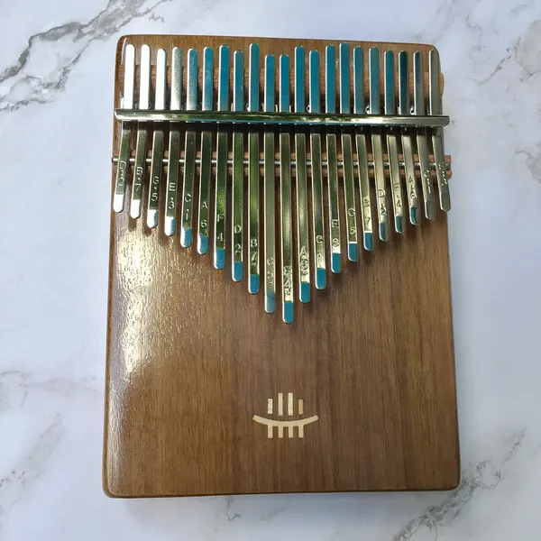 Đàn Kalimba 21 Phím Gỗ Óc Chó Âm Đáy Hluru KaLinh