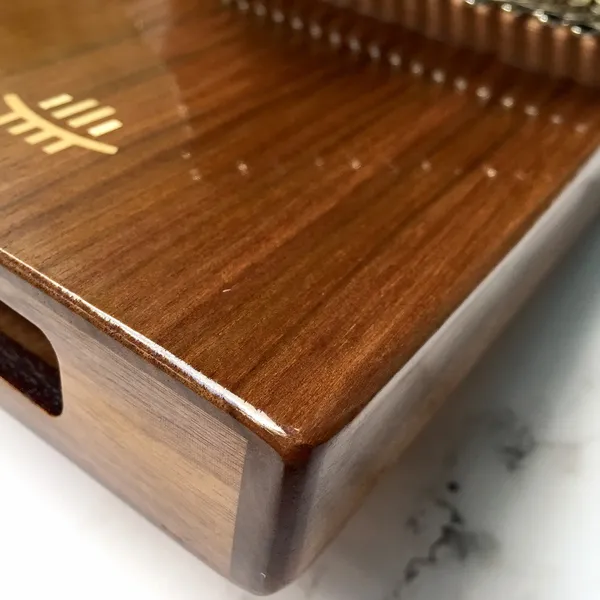 Đàn Kalimba 21 Phím Gỗ Óc Chó Âm Đáy Hluru KaLinh
