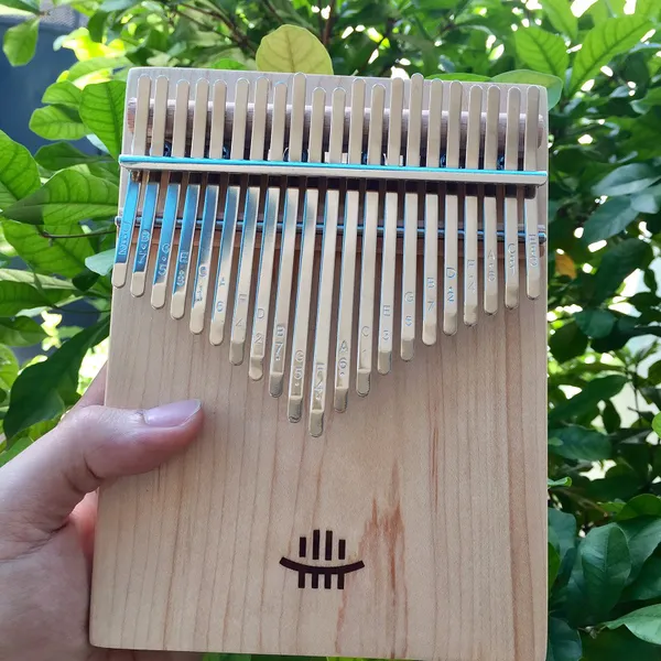 Đàn Kalimba 21 Phím Gỗ Phong Âm Đáy Hluru KaLinh