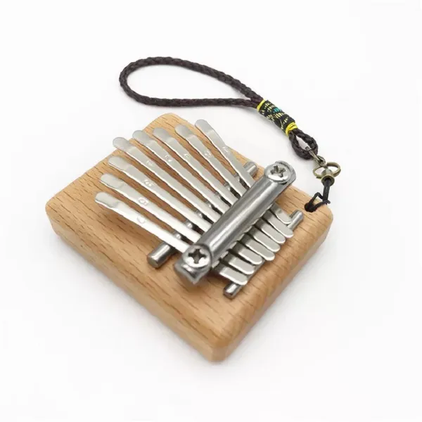 Đàn Kalimba Mini 8 Phím Gỗ Sồi Vuông KaLinh