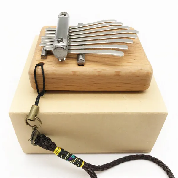 Đàn Kalimba Mini 8 Phím Gỗ Sồi Vuông KaLinh