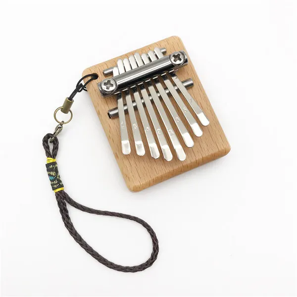 Đàn Kalimba Mini 8 Phím Gỗ Sồi Vuông KaLinh