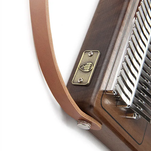 Đàn Kalimba 17 Phím Gỗ Mahogany Radio Tom KaLinh