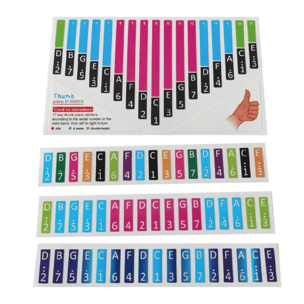 Dán phím Kalimba 17 phím/ 21 phím KaLinh