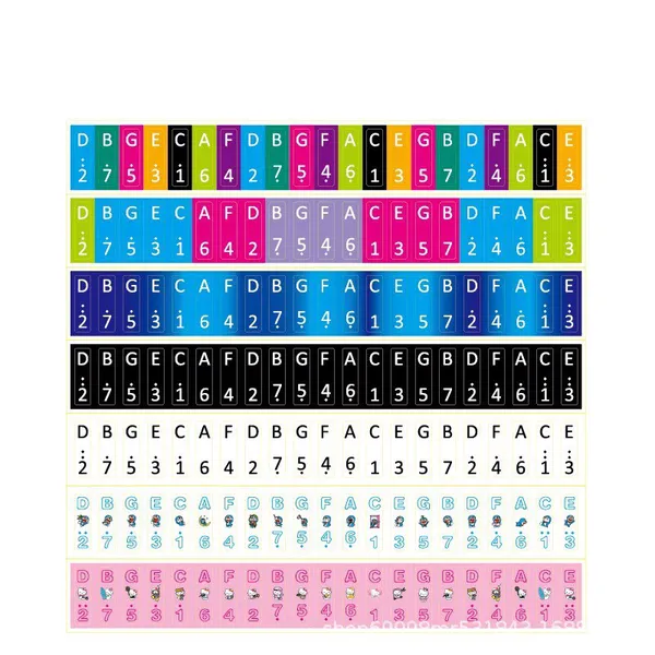 Dán phím Kalimba 17 phím/ 21 phím KaLinh