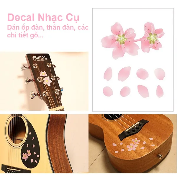 Decal Dán Đàn Kalimba