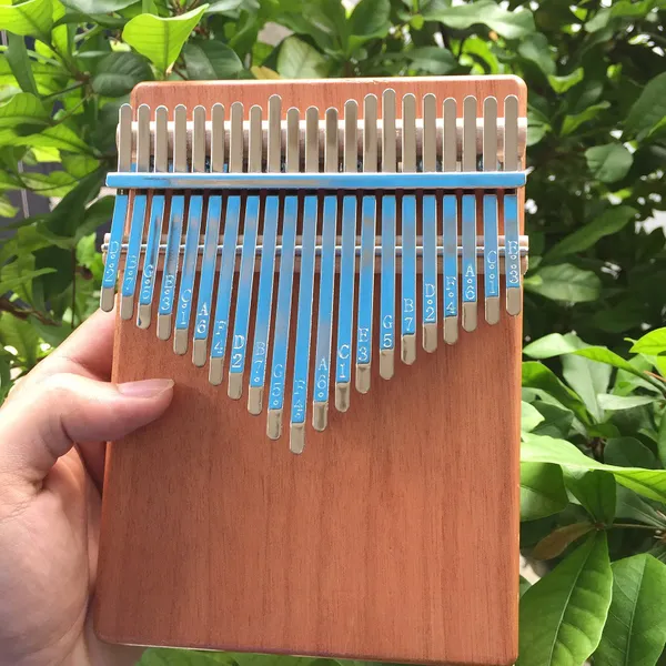 Đàn Kalimba 21 Phím Gỗ Mahogany Âm Đáy KaLinh