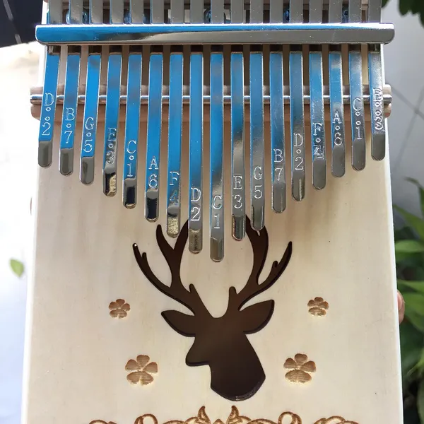 Đàn Kalimba 17 Phím Gỗ Vân Sam Classic KaLinh