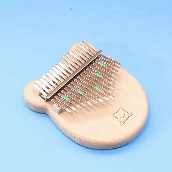 Đàn Kalimba 17 Phím Nguyên Khối Gỗ Sồi Bo Tròn CalloWay KaLinh