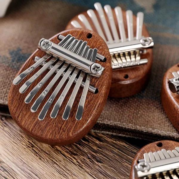 Đàn Kalimba Mini 8 Phím Gỗ Sapele KaLinh