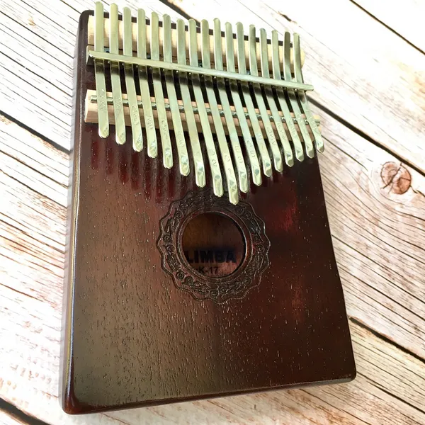 Đàn Kalimba 17 Phím Gỗ Mahogany Classic Hluru KaLinh