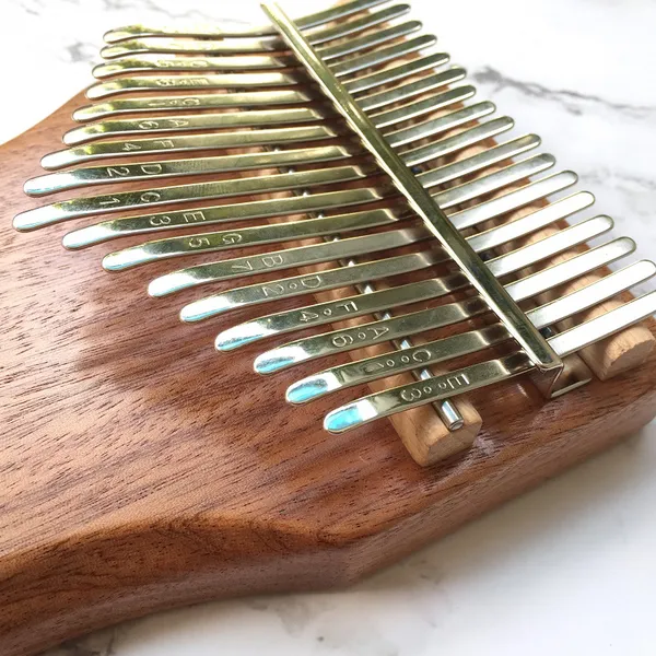 Đàn Kalimba Uốn 17 Phím Gỗ Sepele Nguyên Khối KaLinh