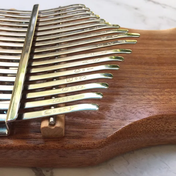 Đàn Kalimba Uốn 17 Phím Gỗ Sepele Nguyên Khối KaLinh