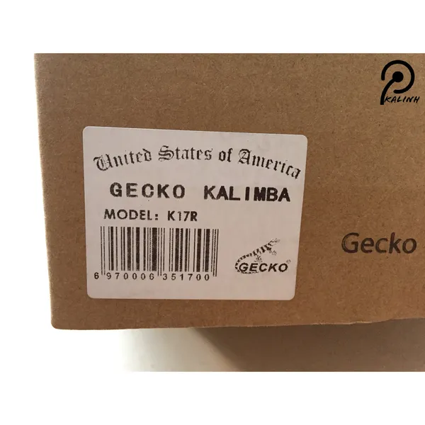 Đàn Kalimba 17 Phím Gỗ Hoa Hồng Cổ Điển Gecko