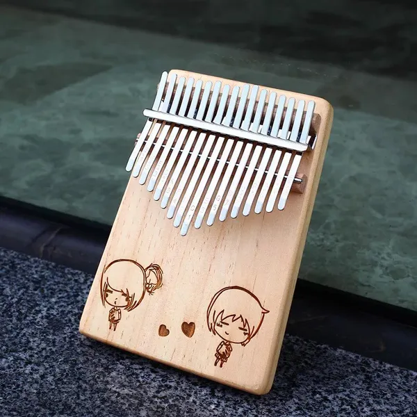 Đàn Kalimba 17 Phím Gỗ Vân Sam Classic KaLinh