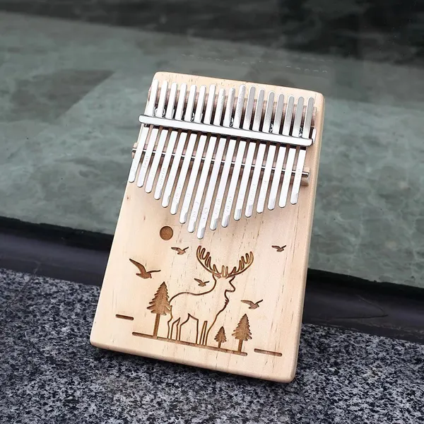 Đàn Kalimba 17 Phím Gỗ Vân Sam Classic KaLinh