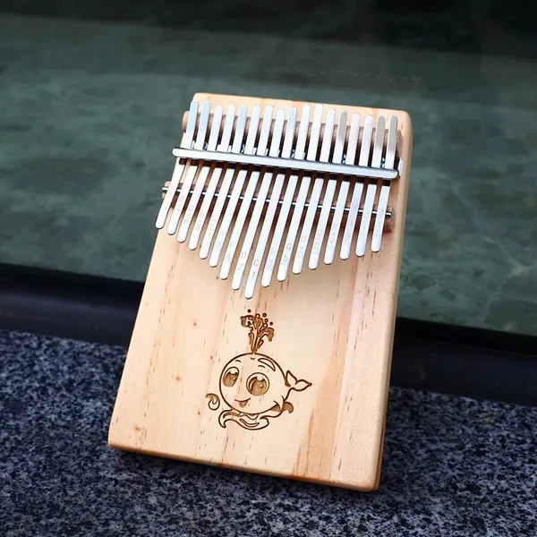 Đàn Kalimba 17 Phím Gỗ Vân Sam Classic KaLinh