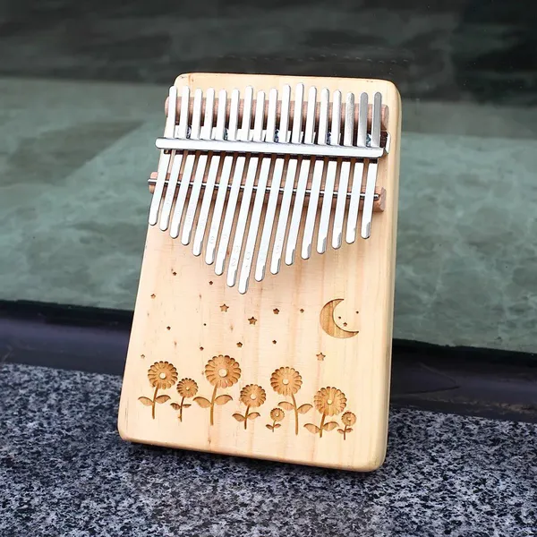 Đàn Kalimba 17 Phím Gỗ Vân Sam Classic KaLinh