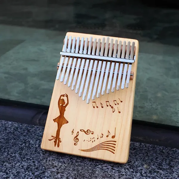 Đàn Kalimba 17 Phím Gỗ Vân Sam Classic KaLinh