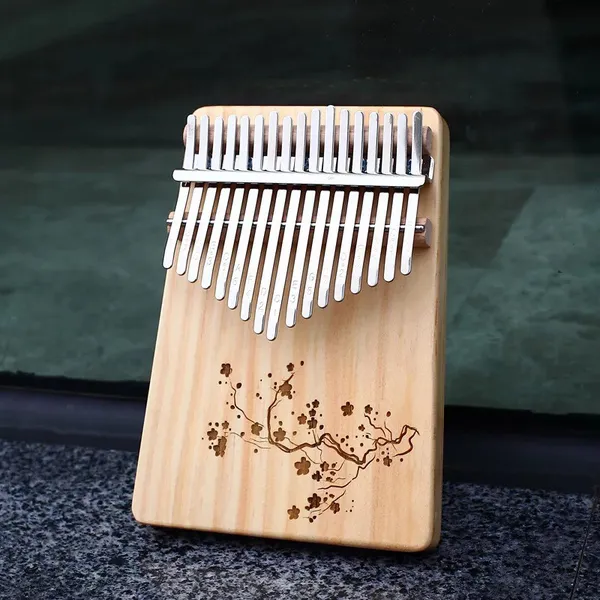 Đàn Kalimba 17 Phím Gỗ Vân Sam Classic KaLinh