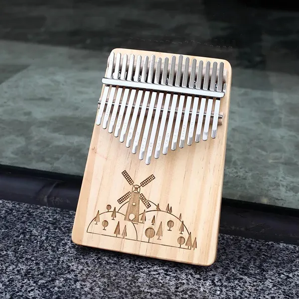 Đàn Kalimba 17 Phím Gỗ Vân Sam Classic KaLinh